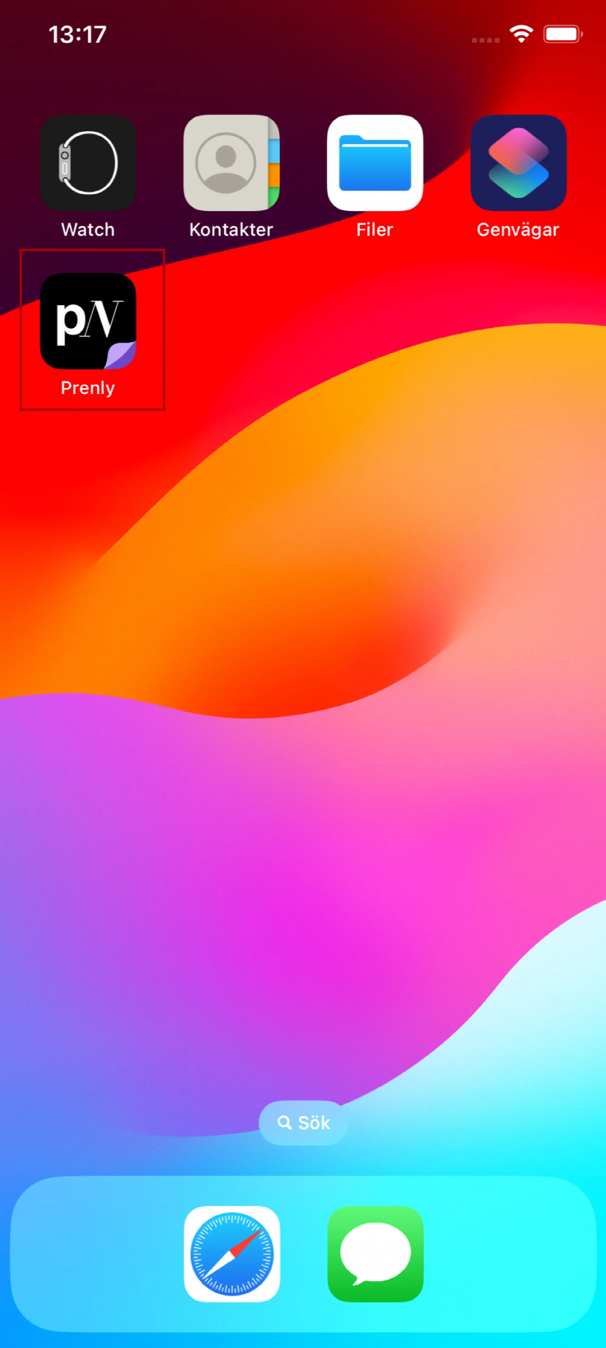 App icon on iOS